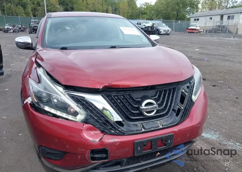 2018 Nissan Murano S z USA, uszkodzony, nr VIN 5N1AZ2MH7JN176310